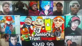 SML Movie juniors trust issues . reaction mashup