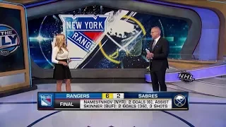 On The Fly:  NYR vs BUF recap   Feb 15,  2019