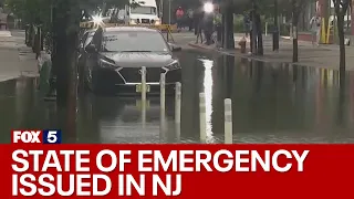 Several NJ counties under flash flood warnings