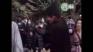 Wang Yibo and Zhao Liying BTS