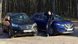 HONDA CRV VS NISSAN ROQUE // НАЙКРАЩІ ПАРКЕТНИКИ ОСТАННІХ РОКІВ