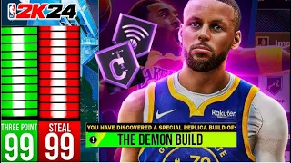 BEST BUILD IN NBA 2K24 ARACDE EDITION - 6'5 3PT LOCK BUILD HAS 99 3PT, 88 STEAL, AND OVER 70 BADGES!