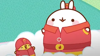 Molang - Los Bomberos 🐹 Capítulo 4 Temporada 3 🔥 Super Toons TV Dibujos Animados en Español