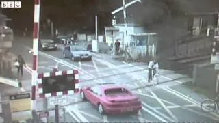 Level crossing cyclist seconds from Waterbeach train collision