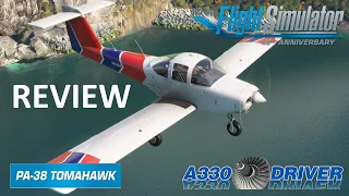 JustFlight PIPER TOMAHAWK REVIEW - A beautiful Club/Trainer touring aircraft | Real Airline Pilot