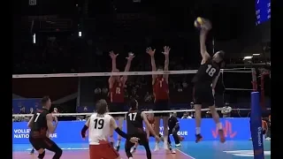 HIGHLIGHTS | USA vs Canada | Volleyball Nations League