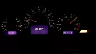 Mercedes Benz CLK 230 Kompressor w208 acceleration