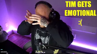 TIMTHETATMAN GETS EMOTIONAL ON STREAM... (talks about mental health for content creators)