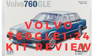 ENG Kit review: volvo 760 GLE italeri 1:24 scale - English