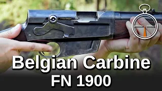 Minute of Mae: Belgian Carbine FN 1900