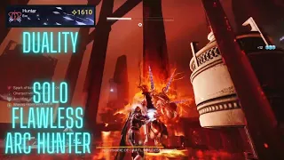 Duality Dungeon Solo Flawless Season 19 Arc Hunter (Destiny 2)