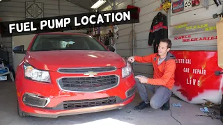 CHEVROLET CRUZE FUEL PUMP LOCATION