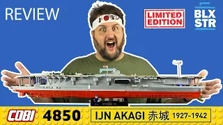 IJN AKAGI 1927-1942 💥 LIMITED EDITION 💥 COBI-4850 | COBI-4851 ▶️ REVIEW