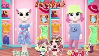 My Talking Angela 2 😻 || Angel vS Devil || Cosplay