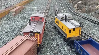 Gibsonville Garden Railroad Train Run 6-4-24