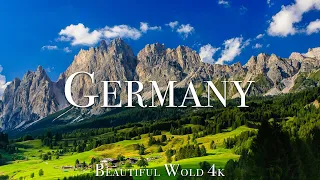 FLYING OVER GERMANY (4K UHD) - Relaxing Music Along With Beautiful Nature Videos- 4K Video UltraHD