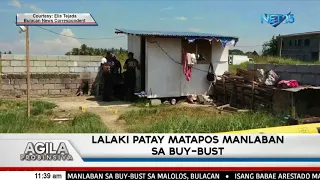 Lalaki patay matapos manlaban sa buy-bust operation sa Malolos, Bulacan