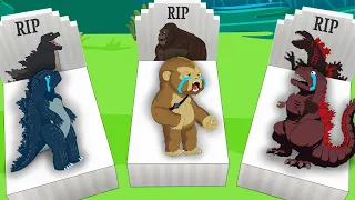 POOR BABY KONG LIFE : R.I.P Godzilla and Kong Family - Sad Story 😢 | Godzilla Animation Cartoon