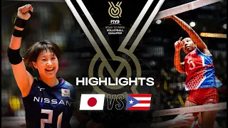 🇯🇵 JPN vs. 🇵🇷 PUR - Highlights | Women's OQT 2023