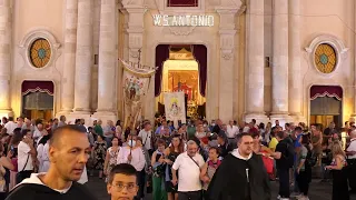 Aci S Antonio 19 Agosto 2022 Solenne  Uscita della Processione delle Reliquie di S Antonio Abate 4K