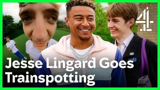 Jesse Lingard Comforts Tearful Francis | Trainspotting With Francis Bourgeois | Channel 4