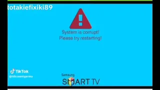 System is corrupted samsung smart tv