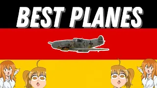 I FLEW 1 PLANE IN EVERY RANK OF THE GERMAN TECH TREE!!!