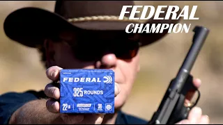 Federal Champion .22 Rimfire Ammo - 5 Gun Reliability Test - Not Happy - My Ruger Doesn't Like It!