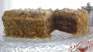 Walnut cake without flour, gluten free, without oven. A masterpiece in 7 minutes in the microwave!