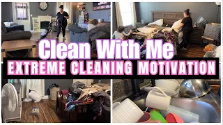 NEW!! EXTREME CLEANING MOTIVATION/CLEAN WITH ME/MY MESSY HOUSE  #cleanwithme #cleaningmotivation