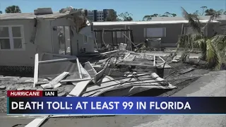 At least 99 deaths reported after Hurricane Ian slams into Florida