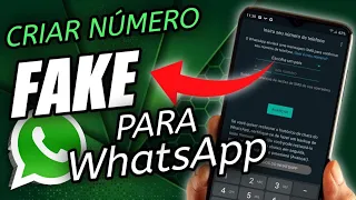 Como CRIAR NÚMERO FAKE para WhatsApp NOVO MÉTODO - ATUALIZADO 2021