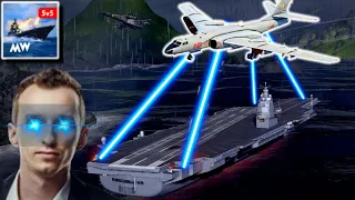 Insane New Blue Laser Air Defense - Modern Warships