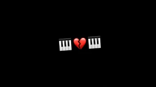 شاشة سوداء 🎹🖤(هيا تزوجت و تهنات)أغنية ادمان 💔🎹