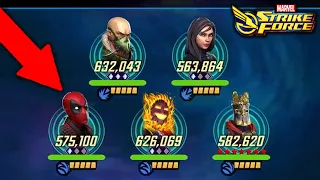 REWORKED DEADPOOL AMAZING IN CRUCIBLE? - MARVEL Strike Force - MSF