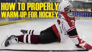 How To Properly Warm Up & Stretch For Hockey Players Pre-game