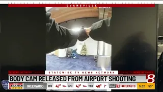 Evansville releases bodycam video from police shooting at airport