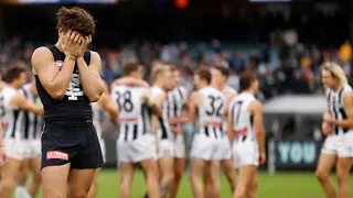 Last Seconds - Collingwood vs Carlton Thriller At The MCG Round 11 2022