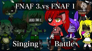 FNAF 3 vs FNAF 1 Singing Battle
