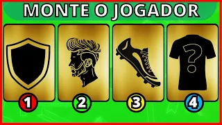 ESCOLHA AS CARTINHAS E MONTE SEU JOGADOR - QUIZ DE FUTEBOL 2023