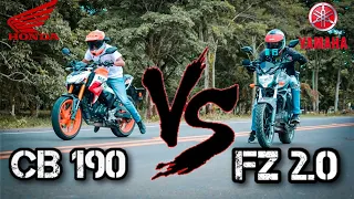 Fz 2.0 Vs Cb190r  Duelo a Muerte | DragónBikerZ Drag race 🏁🔥