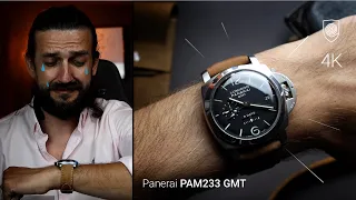 My disappointment, My upset & My guilty pleasure! Panerai Luminor 1950 PAM233, 8 days GMT Review!