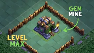 Gem Mine | Upgrade Level 1 to Max | Builder Base | Clash of Clans | Clash Cuts