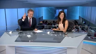 [HD] Jornal Nacional - Encerramento com Chico Pinheiro e Monalisa Perrone - 09/04/2016