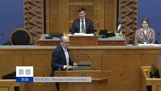 Riigikogu istung, 23.03.2022 II osa