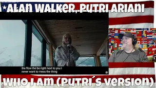 Alan Walker, Putri Ariani - Who I Am (Putri´s version) - REACTION - Amazing - excellent!