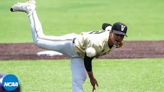 Jack Leiter strikes out 10, leads Vanderbilt to 2021 College World Series