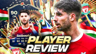 90 TOTS LIVE SZOBOSZLAI PLAYER REVIEW | FC 24 Ultimate Team