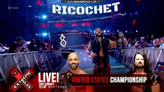 Ricochet entrance RAW: july 8, 2019