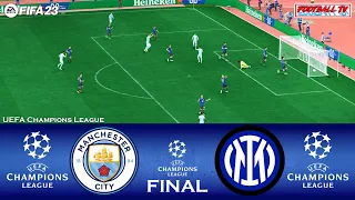 FIFA 23 - Manchester City vs Inter Milan - UEFA Champions League 23/24 Final | PC Gameplay 4K